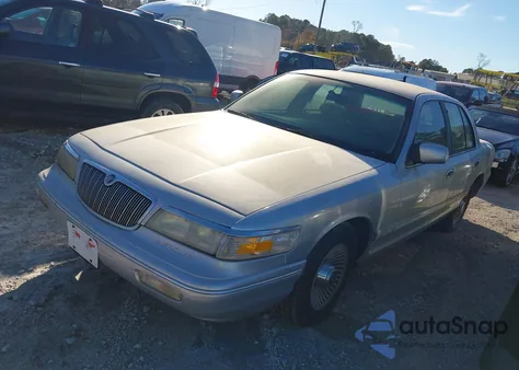 1995 Mercury Grand Marquis Gs из США, поврежденный, VIN 2MELM74W3SX650937